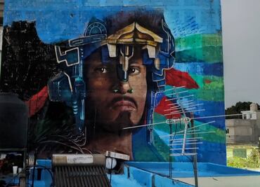 ¡Namor llega a Iztapalapa! Dedican mural a Tenoch Huerta