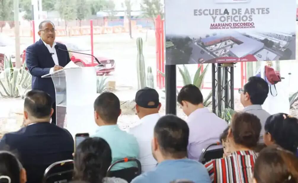 Inauguran la primera Escuela de Artes y Oficios en Escobedo, Nuevo León (24/09/2025). Foto: Especial