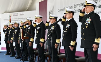 Marina rediseña estructura operativa; almirante José Manuel Salinas Pérez es designado jefe de Operaciones Navales