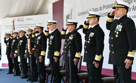 Marina rediseña estructura operativa; almirante José Manuel Salinas Pérez es designado jefe de Operaciones Navales