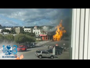 Explosión de gas en San Francisco provoca incendios en comercios y casas