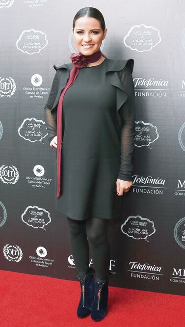 La actriz invitó a jóvenes a participar en la campaña (AGUSTÍN SALINAS. EL UNIVERSAL)