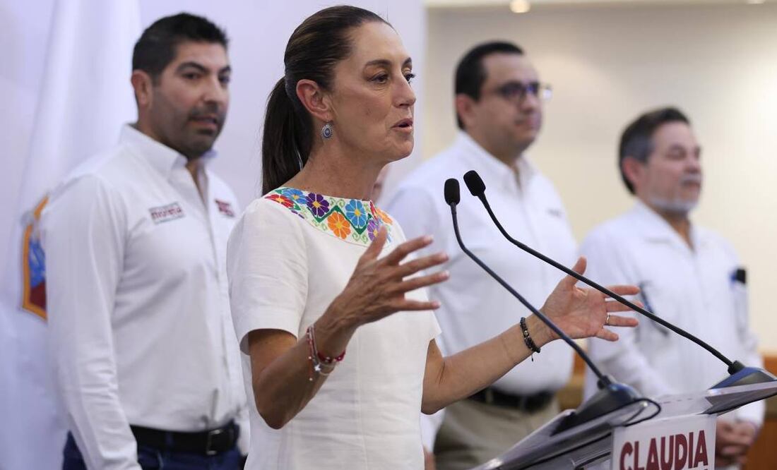 La candidata reconoció que el programa de becas le tardará tres años hacerla universal / Foto: Diego Simón. EL UNIVERSAL