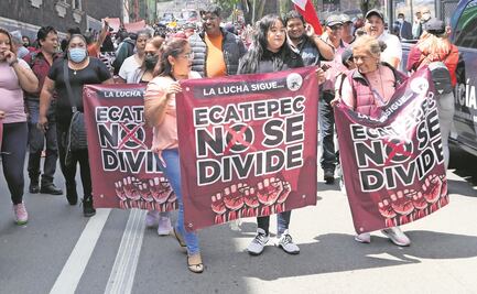 Marchan para defender tierras en ecatepec