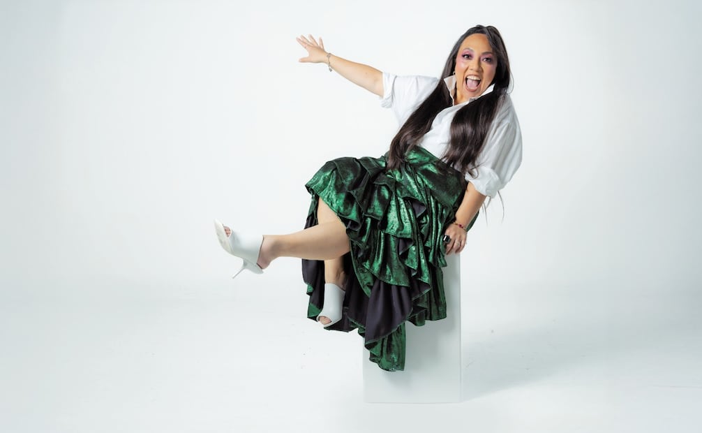 La actriz afirma que busca dignificar su trabajo para que otras encuentren su lugar. Foto: Germán Espinosa / EL UNIVERSAL