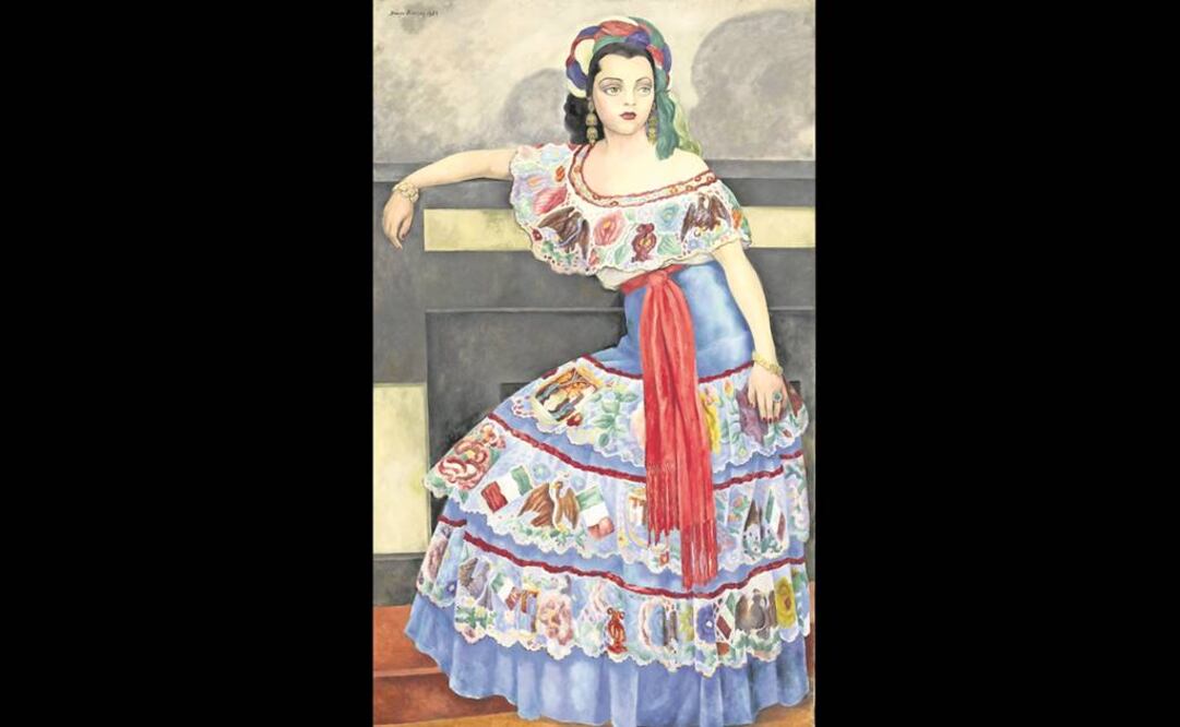 Retrato de la señorita Matilde Palou , de Diego Rivera, 1951 (AP)