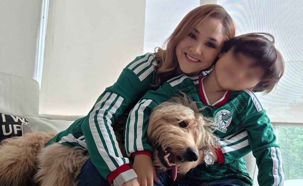 Sherlyn junto a su hijo André, quien nació nació el 30 de mayo de 2020 en la Ciudad de México. 
Instagram sherlyny