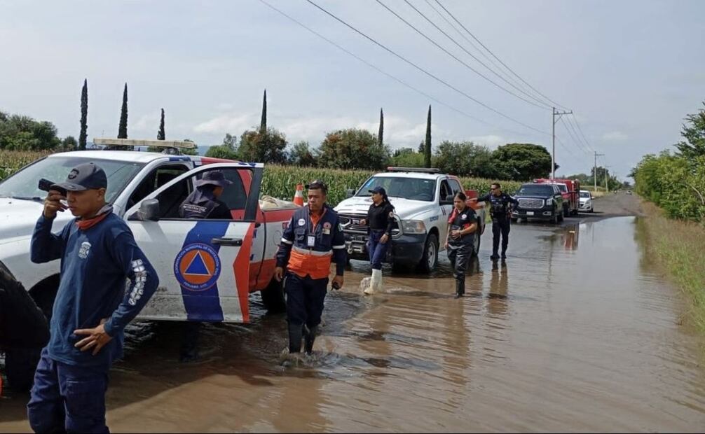 Equipos de protección asisten a las zonas afectadas (10/09/2025). Foto: Especial