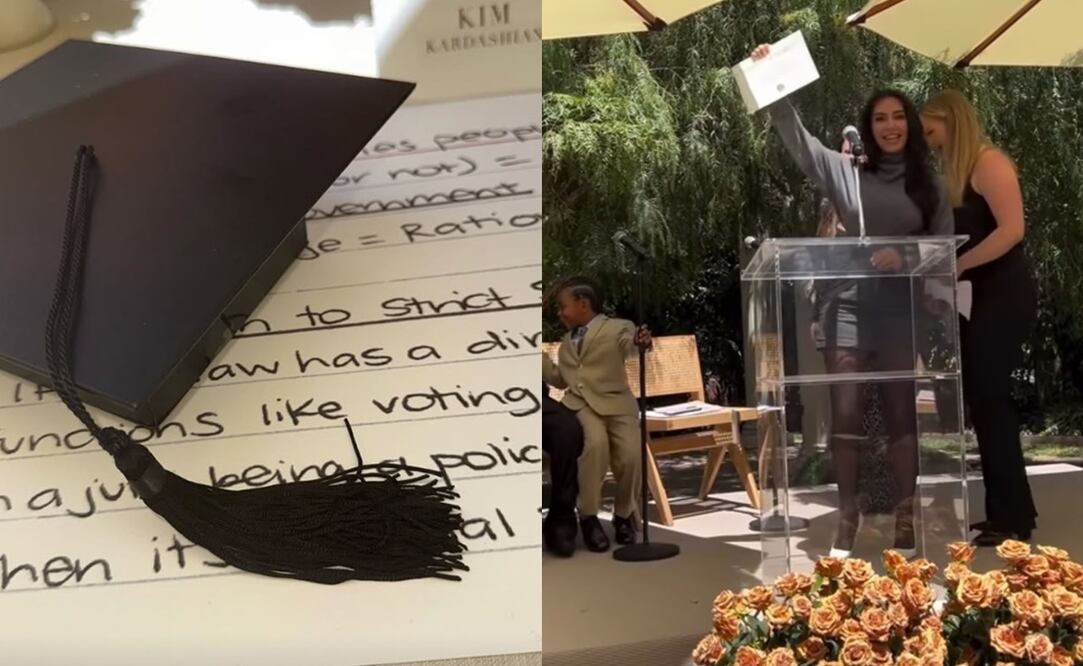 Kim Kardashian se gradúa como abogada. Foto: Instagram oficial.