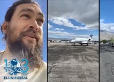 Avión en el que viajaba 'Aquaman' aterriza de emergencia en California