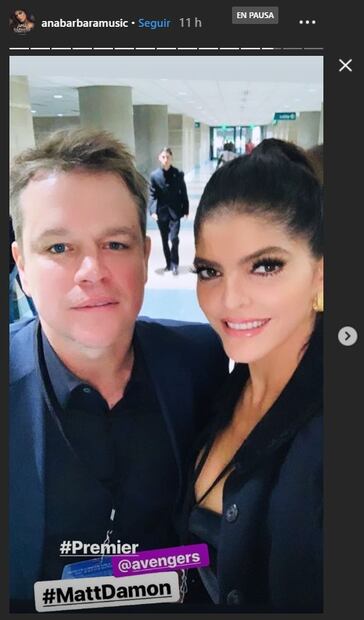 Ana Bárbara presume fotos en premier de "Avengers: Endgame"