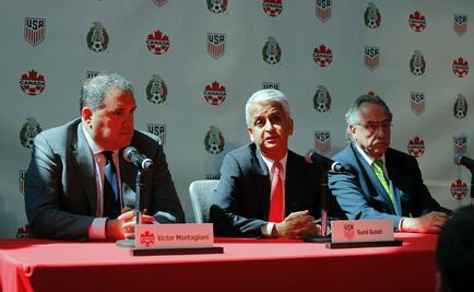 México, EU y Canadá presentan candidatura conjunta para Mundial 2026
