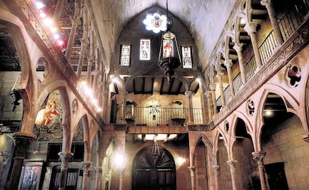 Piedra por piedra, así llegó este edificio medieval a la CDMX en los años 50 