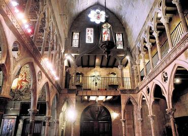 Piedra por piedra, así llegó este edificio medieval a la CDMX en los años 50