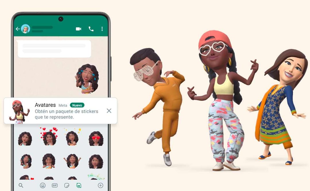 Los avatares llegan a WhatsApp