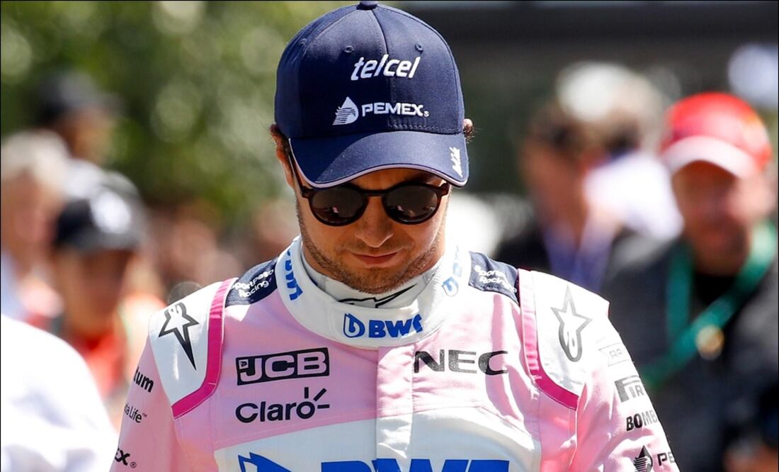 Sergio Pérez, piloto mexicano. Foto: EFE