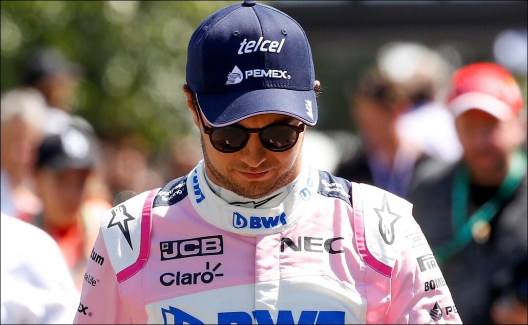 Sergio Pérez, piloto mexicano. Foto: EFE