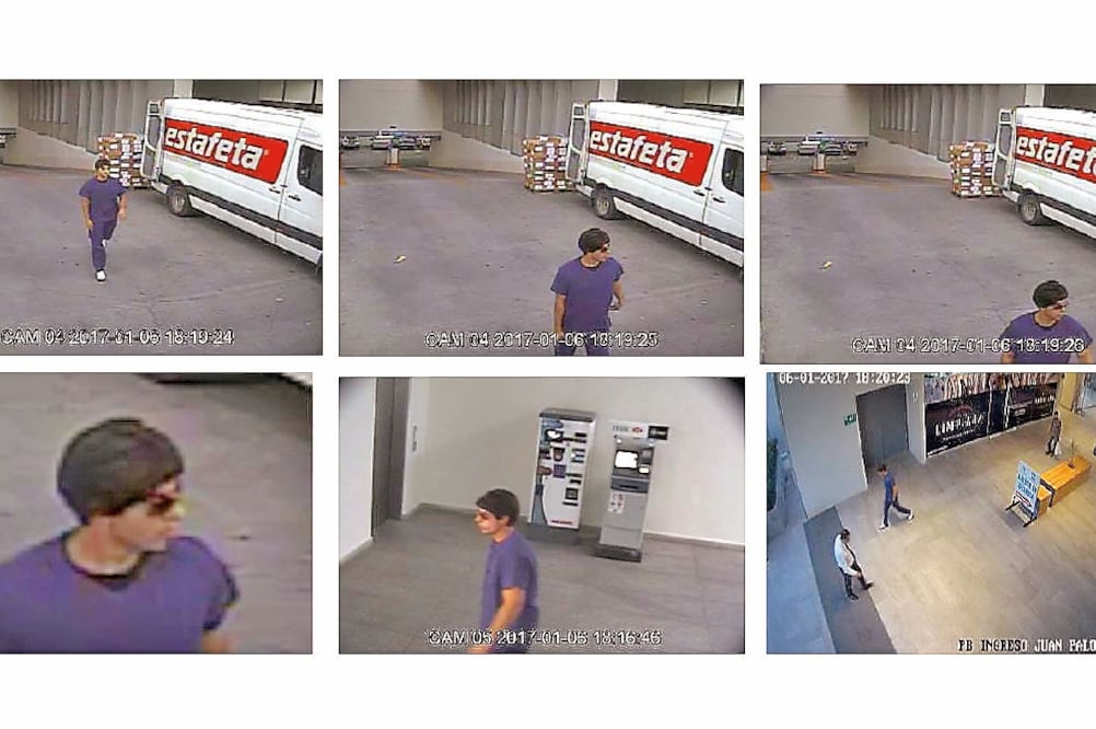 A través de sus cuentas de Twitter y Facebook, el Consulado General de Estados Unidos en Guadalajara dio a conocer imágenes del atacante (EFE)