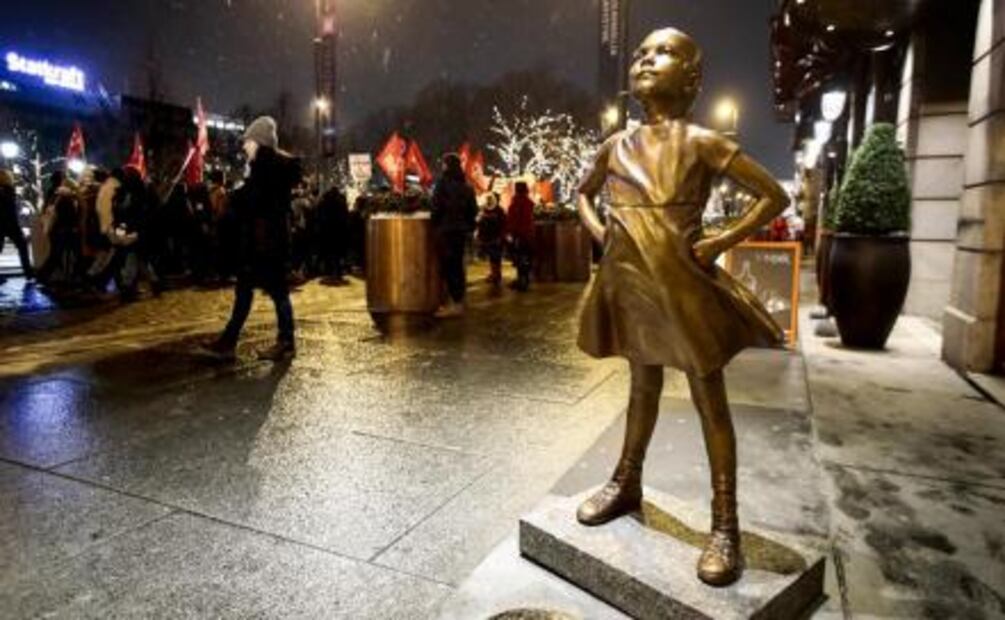 ​Nueva York mantendrá estatua de “Niña sin miedo” en Wall Street