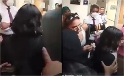 VIDEO: Capta supuesta chinche en cabello de alumna en la UNAM y así reacciona