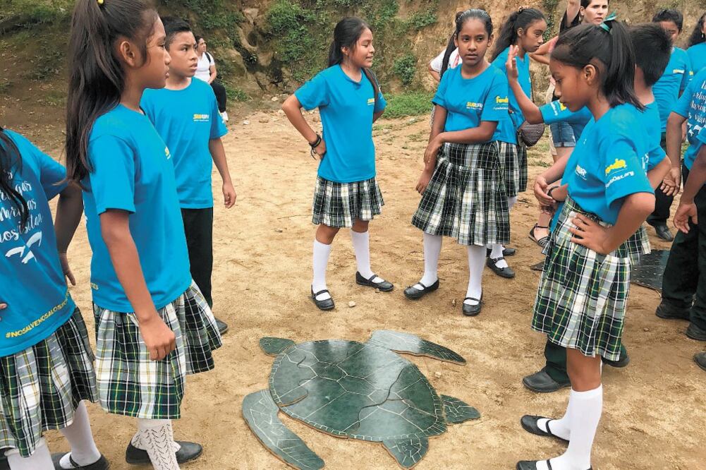 Desde hace tres años, el Fondo Oaxaqueño para la Conservación de la Naturaleza le apostó al trabajo con niños, con el fin de que crezcan con la conciencia de conservación. Foto: FERNANDO MIRANDA. EL UNIVERSAL