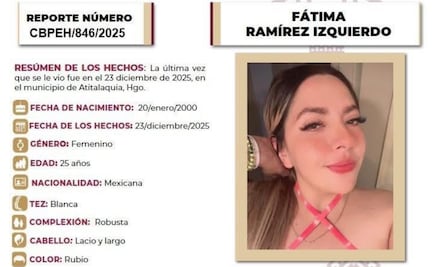 Hallan sin vida a joven desaparecida en Hidalgo; sospechan atentado en su contra