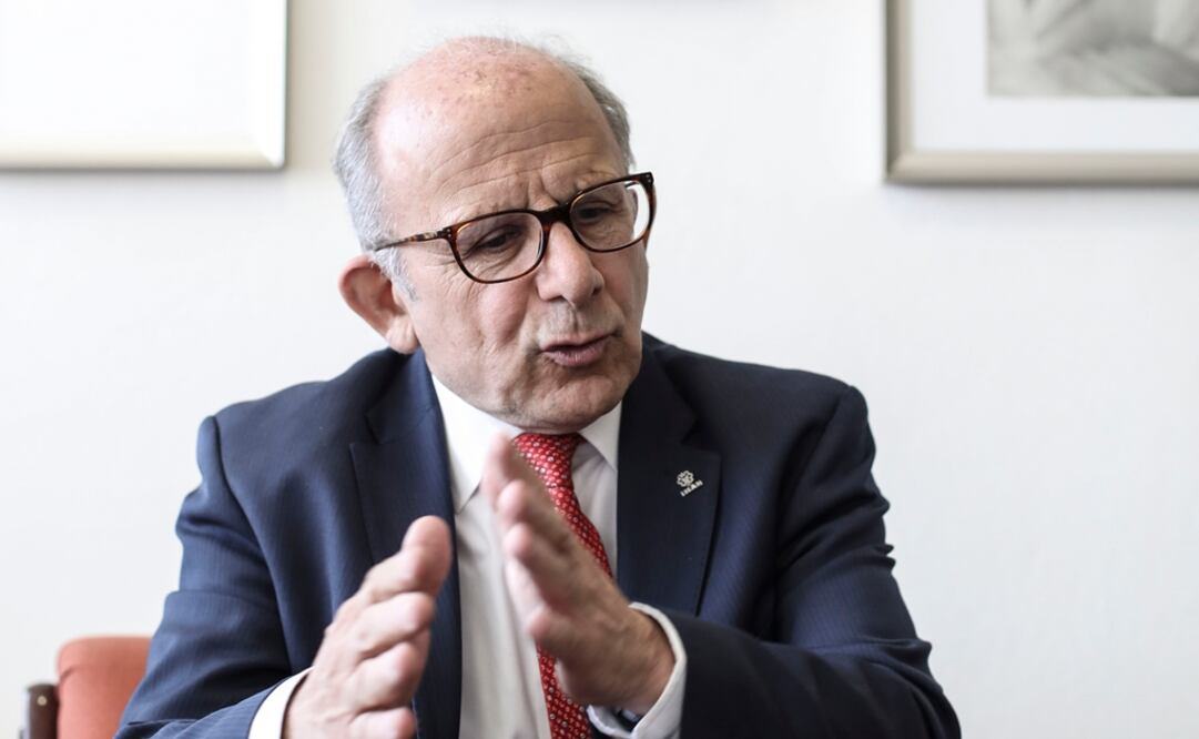 Diego Prieto, director del INAH, dijo el instituto no tiene competencia en Palacio Nacional y se limita a la colaboación en la conservación. Foto: Germán Espinosa / Archivo EL UNIVERSAL