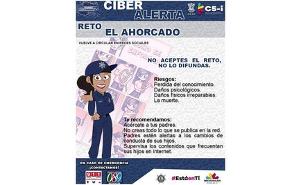 Alerta Unidad Cibernética por resurgimiento del reto viral “El Ahorcado”