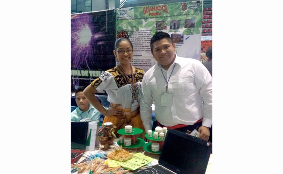 Fue desarrollada por los alumnos Stacey del Rosario Guerrero Moral y Juan Ramón Brito. Foto: Conacyt