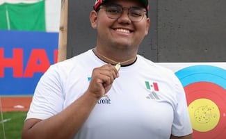México brilla en China: Sebastián García logra oro histórico en arco compuesto del Serial World Archery