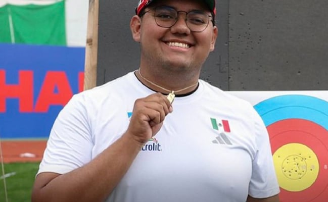 México brilla en China: Sebastián García logra oro histórico en arco compuesto del Serial World Archery