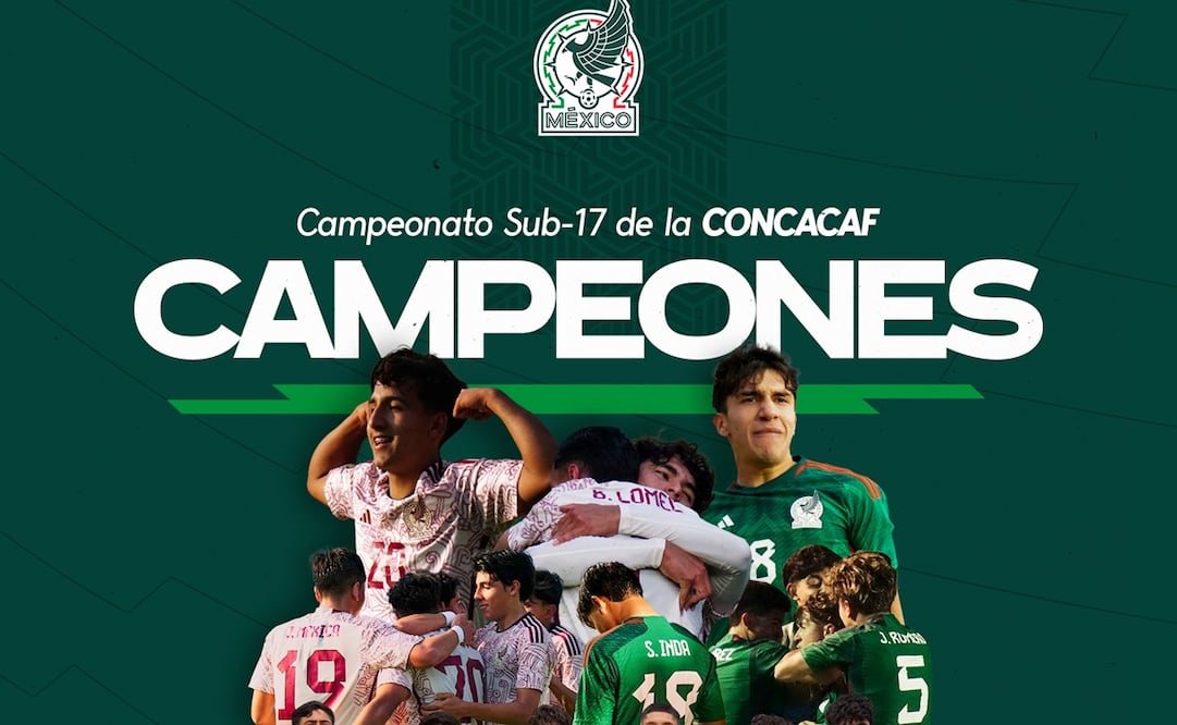 México derrotó a Estados Unidos en la final del Premundial / Foto: Selección Mexicana