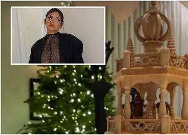 Kylie Jenner vapuleada por lujosa decoración navideña