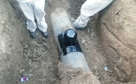 Guardia Nacional localiza en Baja California y Estado de México tres tomas clandestinas