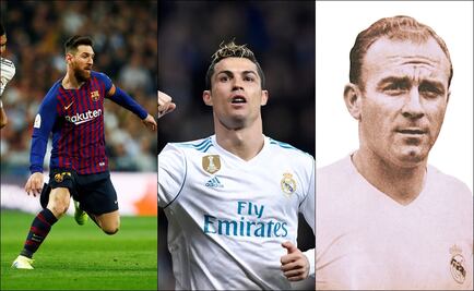 Los cinco grandes goleadores del Clásico Español