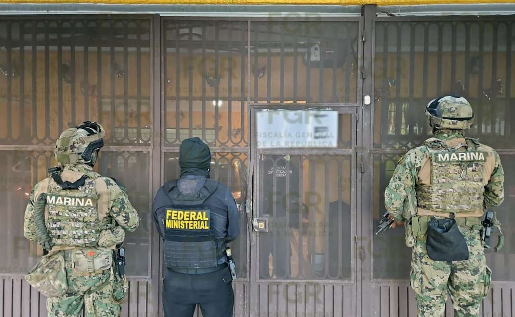 Cateo en un inmueble de Guadalajara, Jalisco. Foto: Fiscalía General de la República (FGR).