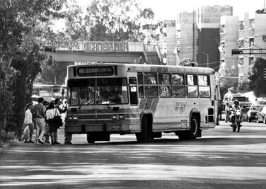 Cuando los autobuses en México eran como en Londres