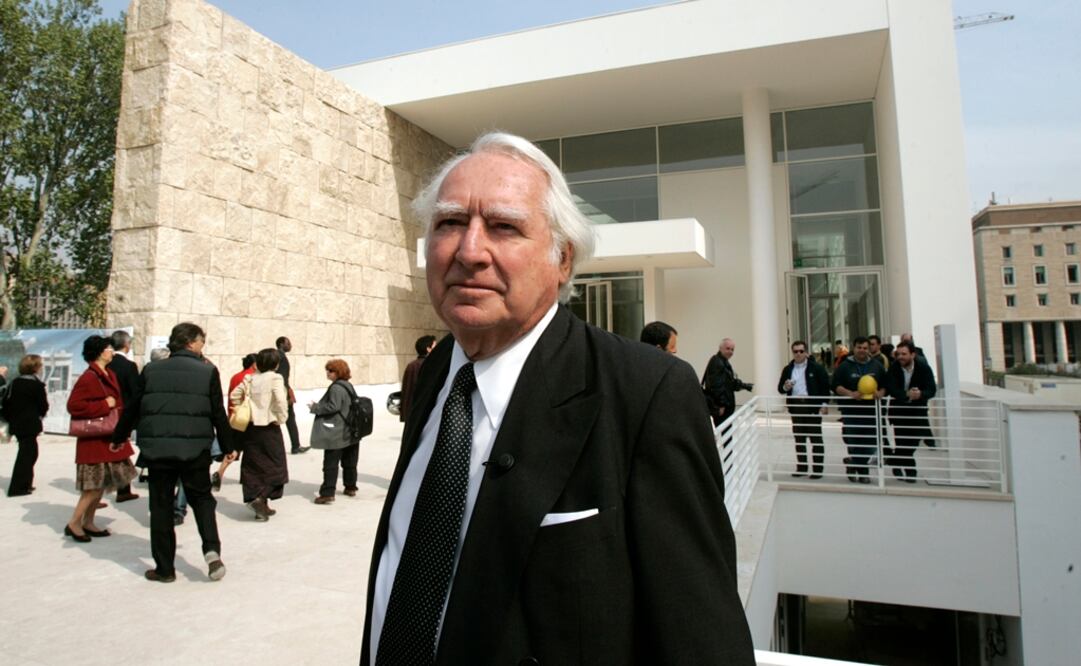 Richard Meier, ganador del Pritzker, fue señalado por cinco mujeres por acoso sexual. Foto: AP/Pier Paolo Cito