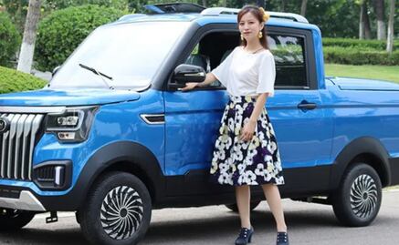 La camioneta eléctrica de 52 mil pesos que llega por paquetería