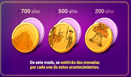 Aprueba Senado emitir seis monedas conmemorativas de la historia de México