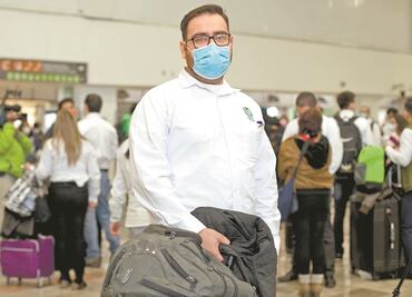 Dejamos todo para venir a ayudar: enfermero de Sonora que llegó a la CDMX