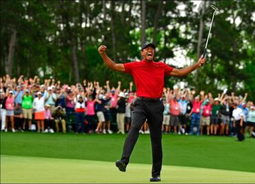 Tiger Woods regresa al triunfo en el Masters de Augusta