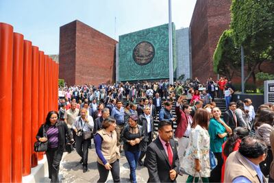 Diputados interrumpen sesión ordinaria para realizar simulacro a un año del 19-S