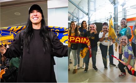 Tigres Femenil y su afición dan emotiva bienvenida a Jenni Hermoso 