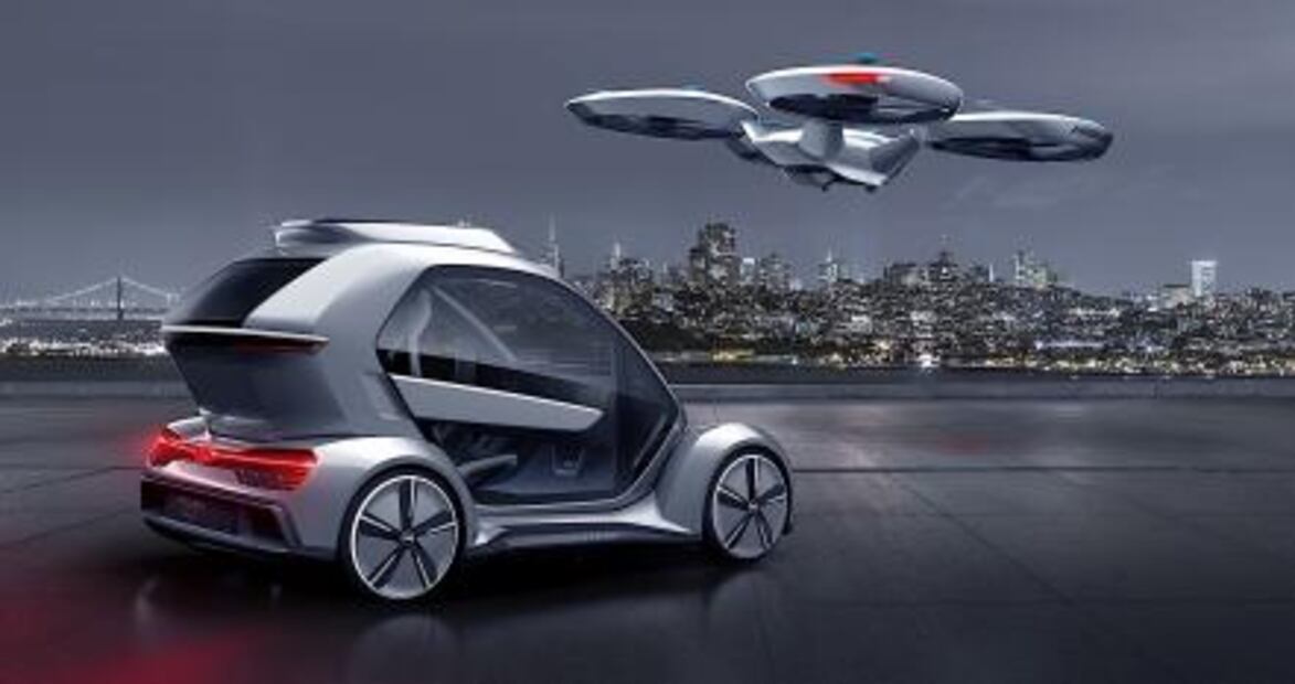 Audi y Airbus listos para probar un taxi aéreo en Alemania