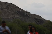 Un destacamento de 30 elementos de la Guardia Nacional vigilaba los cinco acceso a Teotihuacan
