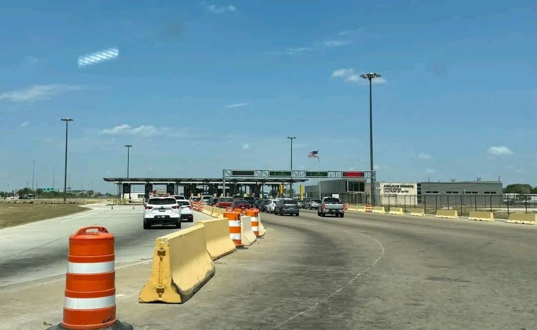 Se registra baja afluencia en puentes internacionales en Tamaulipas. Foto: Sandra Tovar / EL UNIVERSAL.
