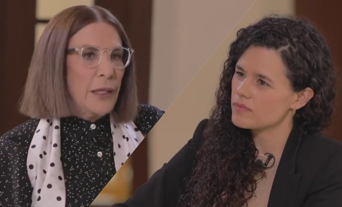 Sabina Berman y Luisa María Alcalde Luján en Largo Aliento (01/05/25). Foto: Captura