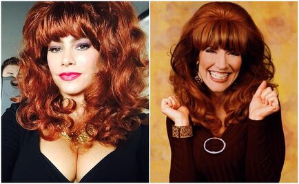 Sofía Vergara al estilo de Peggy Bundy