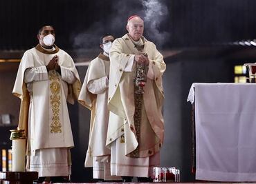 Carlos Aguiar Retes, Arzobispo Primado de México, celebra con misa 25 años como obispo